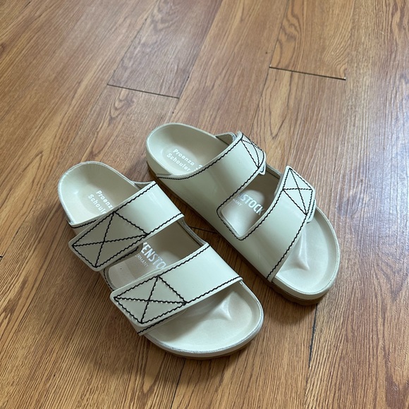 PROENZA SCHOULER Off-White Birkenstock Edition Arizona Slides - Picture 8 of 10